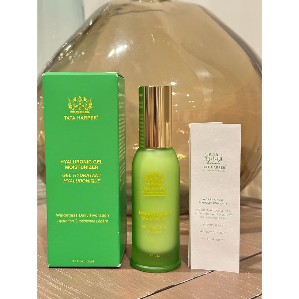 Tata Harper Hyaluronic Gel Moisturizer 1.7 oz New in Box Weightless Hydration